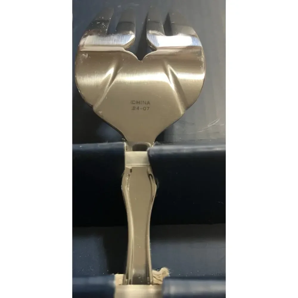 Oneida Satin Cantata Stainless Frosted Handle 1 Place Setting and 1 Hostess Set